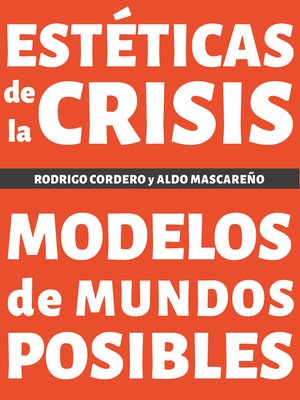 cover image of Estéticas de la crisis